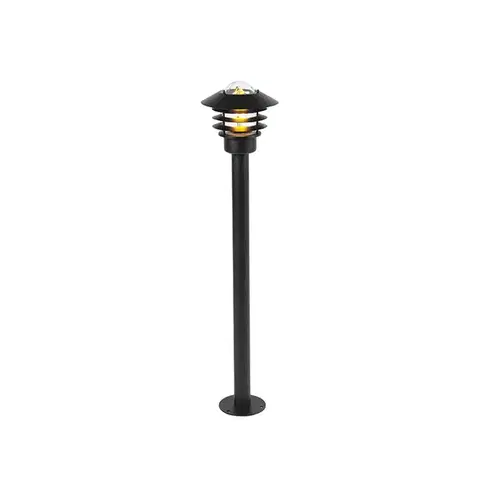 Zahradne stlpove lampy Moderné vonkajšie svietidlo čierne 100 cm IP44 - Prato