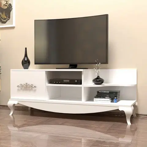 TV stolíky TV stolík Sultan - White