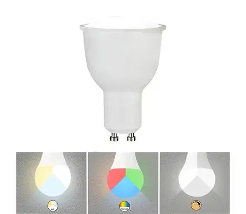 Žiarovky Rabalux 1979 - LED RGB Stmievateľná žiarovka GU10/5W/230V Wi-Fi 3000-6500K 1979