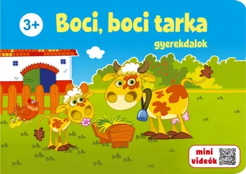 Leporelá, krabičky, puzzle knihy Boci, boci tarka - Gyerekdalok