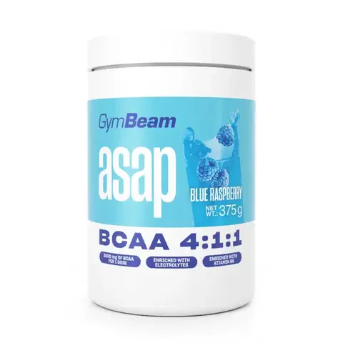 BCAA GymBeam ASAP BCAA modrá malina