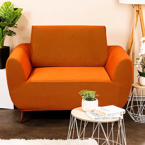 Prehozy 4Home Multielastický poťah na kreslo Comfort terracotta, 70 - 110 cm