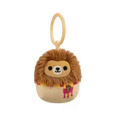 Plyšové a textilné zvieratká SQUISHMALLOWS Kľúčenka Harry Potter – Chrabromilský lev