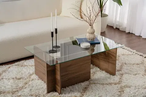 Konferenčné stolíky Konferenčný stolík Vetrino - Walnut