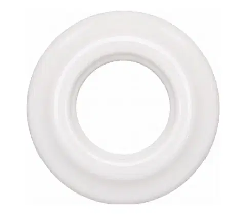 Predlžovacie káble Bohemia-Design - Porcelánový retro rámček jednoduchý biely 12357539