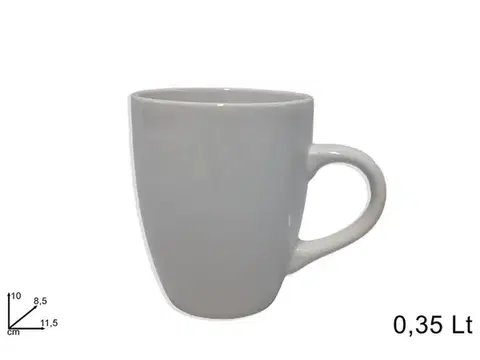 Hrnčeky, šálky, podšálky MAKRO - Hrnček 350ml