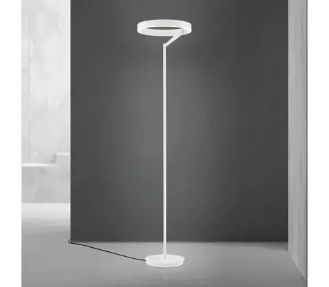 Lampy Orion - LED stmievateľná stojacia lampa KOLK LED/40W/230V 2700/4000K biela Stl 12-1293 weiß