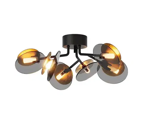 Svietidlá ByRydens 4202090-4002 - Prisadený luster TURNO 6xG9/4W/230V 4202090-4002