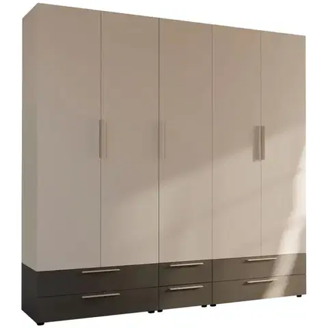 Šatníkové skrine Skriňa Moduklix Set 23 Piesok/Dub Cabezone