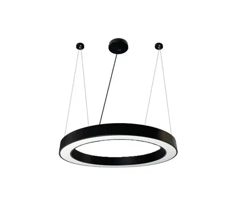 Svietidlá  LED Luster na lanku LED/50W/230V 4000K pr. 100 cm čierna LCL7423-H