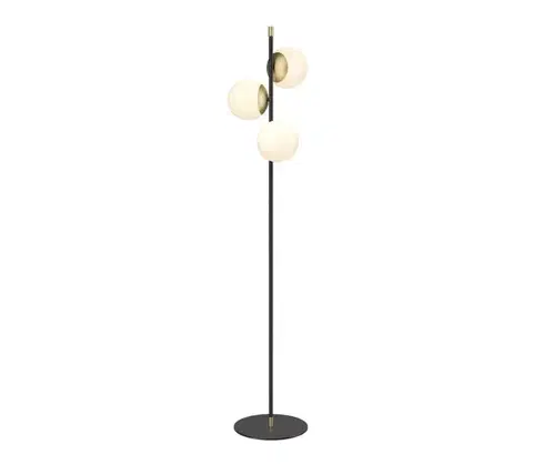 Lampy Maytoni MOD048FL-03G - Stojacia lampa NOSTALGIA 3xE14/40W/230V MOD048FL-03G