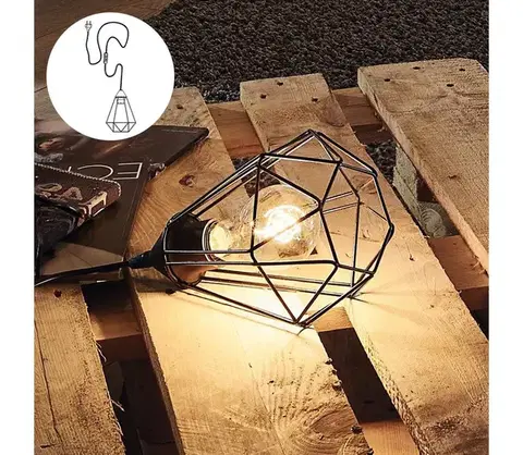 Lampy Eglo 94192 - Stolné svietidlo do zásuvky TARBES 1xE27/60W/230V 94192