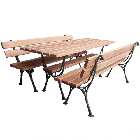 Záhradné zostavy Záhradný komplet Kowal teak