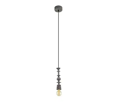 Svietidlá Eglo 49375 - Závesné svietidlo AVOLTRI 1xE27/60W/230V 49375