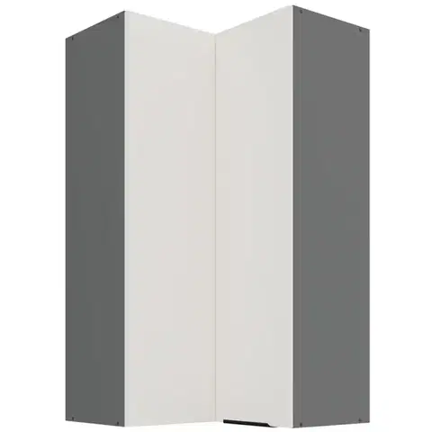 Kuchynské skrinky visiace Kuchynská skrinka Aria-Wh/Ant Anti Fingerprint 60x60 Gn-108 2f (90°)