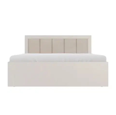 Nábytok Meblar  Manželská posteľ SMART SR6 | cashmere 160 x 200 cm