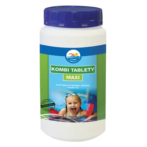 Chlór do bazénov Tablety kombi MAXI 1kg