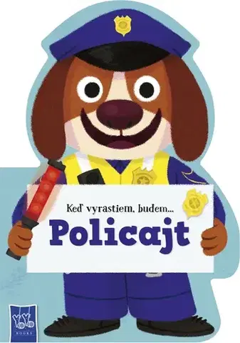 Leporelá, krabičky, puzzle knihy Keď vyrastiem, budem...Policajt