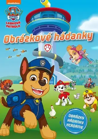 Básničky a hádanky pre deti Labková patrola: Obrázkové hádanky - Kolektív autorov,Kolektív autorov