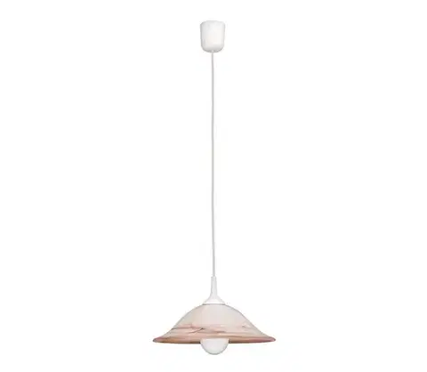 Svietidlá Rabalux 3955 - Luster ALABASTRO 1xE27/60W/230V