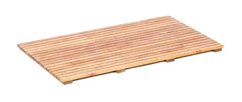 Príslušenstvo z teaku DEOKORK Teakový rošt PIANO 160 × 90 × 3 cm
