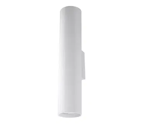 Svietidlá  SL.0326 - Nástenné svietidlo LAGOS 2xGU10/10W/230V biela SL.0326