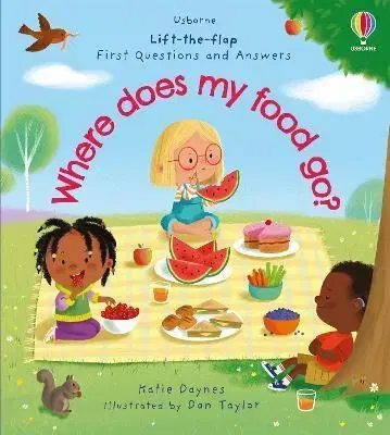 Leporelá, krabičky, puzzle knihy First Questions and Answers: Where does my food go? - Katie Daynes,Daniel Taylor