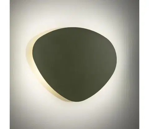 Svietidlá  Nástenné svietidlo STONE 2xG9/8W/230V 30x39 cm zelená 10706