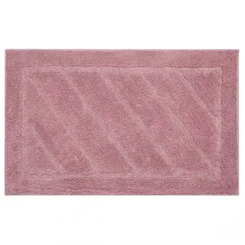 Koberčeky a rohože do kúpeľne Kúpeľňový koberček 50x80 cm ružový šik 1