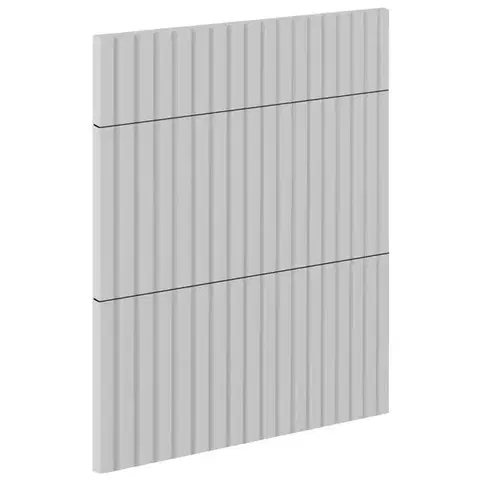 Kuchynské skrinky Čelo skrinky Luxeo F14-D60S3-AX ryfla white