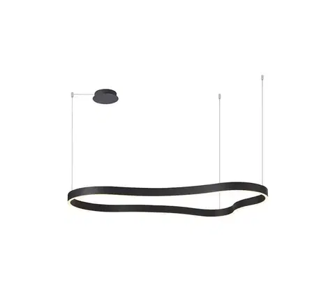 Svietidlá Azzardo  - LED Stmievateľný luster na lanku MIRABELLA LED/60W/230V čierna 