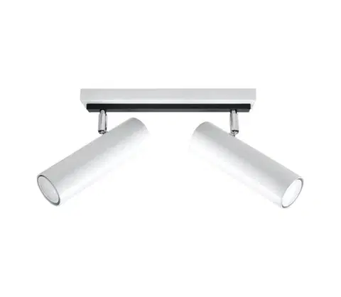 Svietidlá  Bodové svietidlo DIREZIONE 2xGU10/40W/230V biela SL.0496