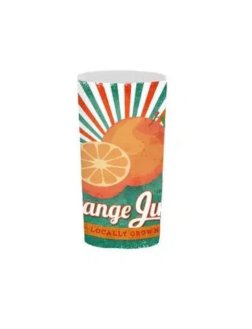 Kelímky, poháriky MAKRO - Pohár 470ml Orange Juice, umelá hmota