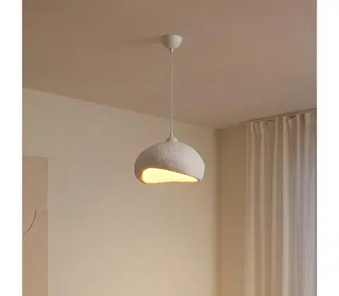 Svietidlá BRILAGI - Závesný luster WABI SABI 1xE27/40W/230V pr. 32 cm biela 118OPV1206