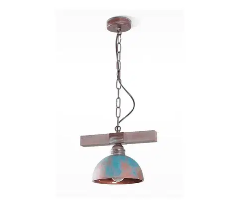Svietidlá  Luster na reťazi VIRIONI 1xE27/60W/230V 40304-cl416-pla445-cp212
