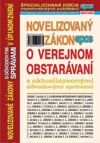 Zákony, zbierky zákonov Novelizovaný zákon o verejnom obstarávaní 12/2026