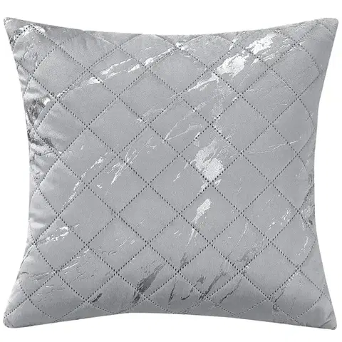 Dekoračné obliečky Poťah na vankúš Sofi 2504-7 sivý 40x40 cm