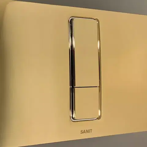 Sanitárna keramika Tlačidlo Ineo Bright zlatá 16.750.Go..0002