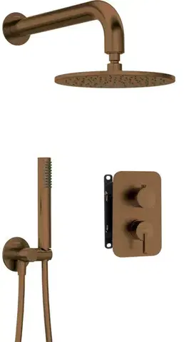 Kúpeľňové batérie DEANTE DEANTE - Silia Concealed BOX, batéria Podomietkový sprchový set, s batériou BOX - so sprchovou hlavicou BXYYCQSM