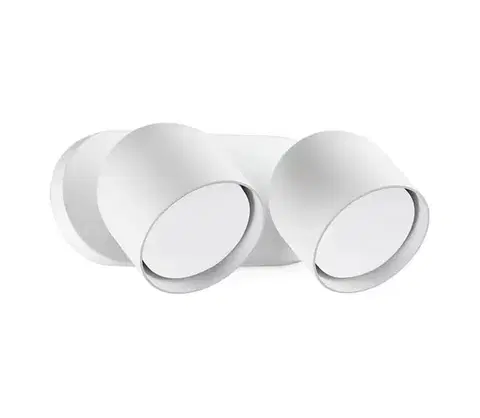 Svietidlá Ideal Lux - LED Nástenné bodové svietidlo DODO 2xGX53/9W/230V biela 314136