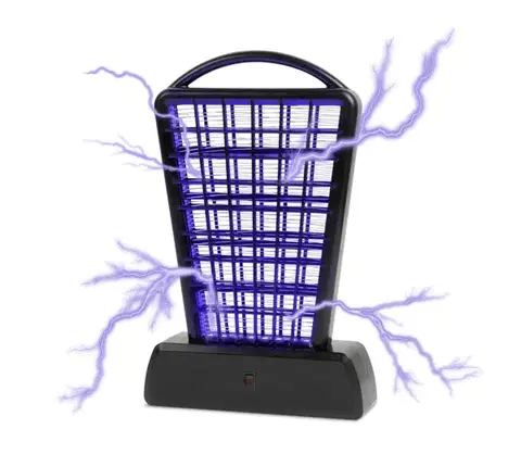 Záhradné lampy  UV lapač hmyzu 1000 mAh/5V čierny 55668
