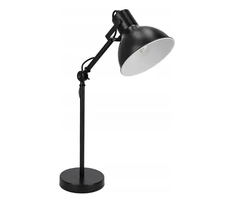 Lampy SmartLED Stolná lampa 1xE27/40W/230V čierna 7881