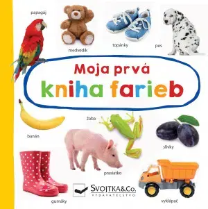 Leporelá, krabičky, puzzle knihy Moja prvá kniha farieb