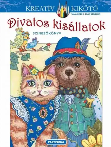 Maľovanky pre dospelých Divatos kisállatok - Színezőkönyv - Marjorie Sarnat