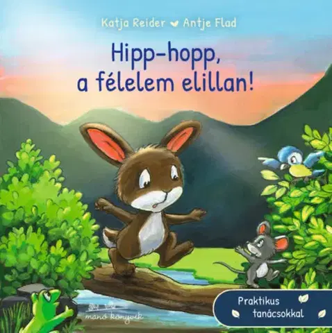 Leporelá, krabičky, puzzle knihy Hipp-hopp, a félelem elillan - Katja Reiderová