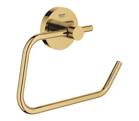 Svietidlá GROHE 40689GL1 - Držiak toaletného papiera ESALS zlatý 40689GL1