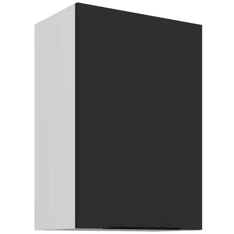 Kuchynské skrinky visiace Kuchynská skrinka Aria-Bl/Wh Anti Fingerprint 50g-72 1f