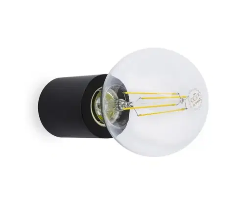 Svietidlá FARO Barcelona FARO 62151 - Nástenné svietidlo TEN 1xE27/20W/230V čierna 62151