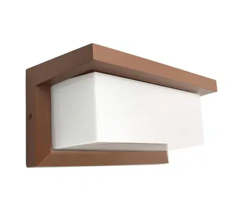 Svietidlá  Vonkajšie nástenné svietidlo NEELY 1xE27/60W/230V IP54 hnedé SKU046849