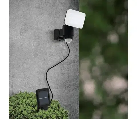 Záhradné lampy Eglo 98195 - LED Solárne nástenné svietidlo so senzorom CASABAS LED/3,7V IP44 98195